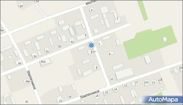Stamirowice, Stamirowice, 6, mapa Stamirowice