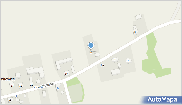 Stamirowice, Stamirowice, 9, mapa Stamirowice