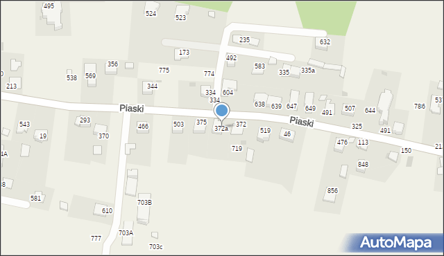 Staniątki, Staniątki, 372a, mapa Staniątki