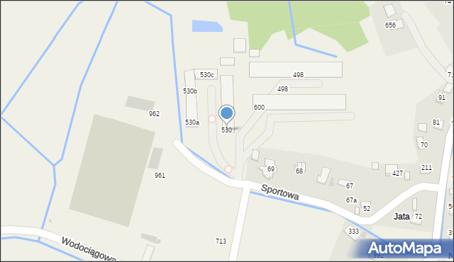 Staniątki, Staniątki, 530, mapa Staniątki