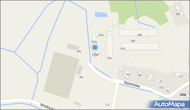 Staniątki, Staniątki, 530a, mapa Staniątki