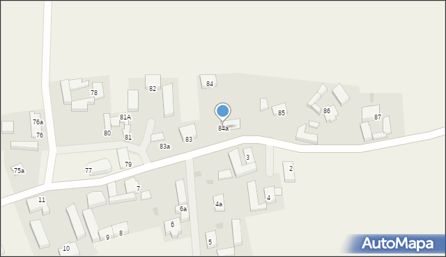 Staniewice, Staniewice, 84a, mapa Staniewice