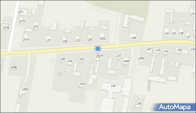 Stanin, Stanin, 151, mapa Stanin