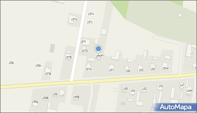 Stanin, Stanin, 157C, mapa Stanin