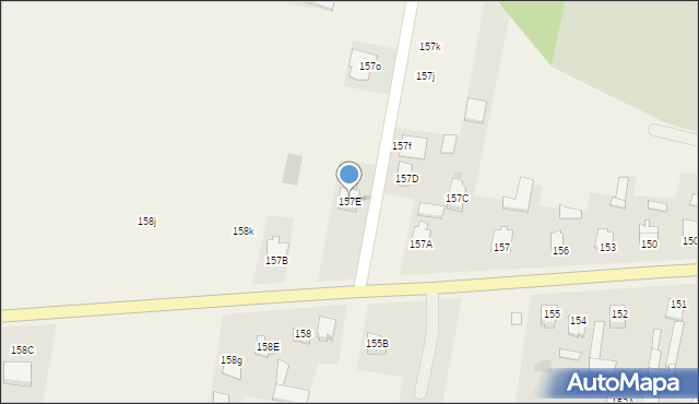 Stanin, Stanin, 157E, mapa Stanin