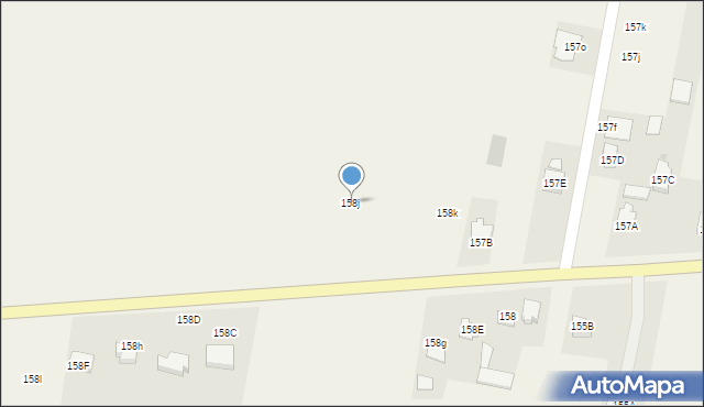 Stanin, Stanin, 158j, mapa Stanin