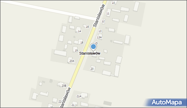 Stanin, Stanin, 17, mapa Stanin