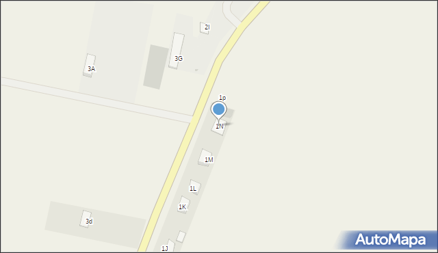 Stanin, Stanin, 1N, mapa Stanin