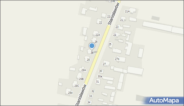 Stanin, Stanin, 28, mapa Stanin