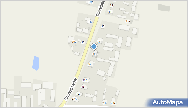 Stanin, Stanin, 38, mapa Stanin