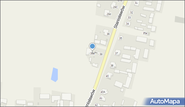 Stanin, Stanin, 39a, mapa Stanin