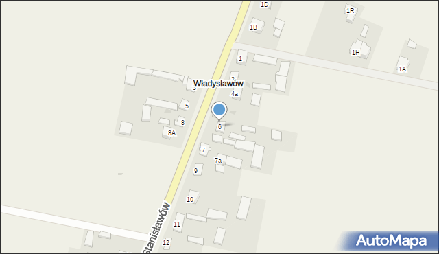 Stanin, Stanin, 6, mapa Stanin