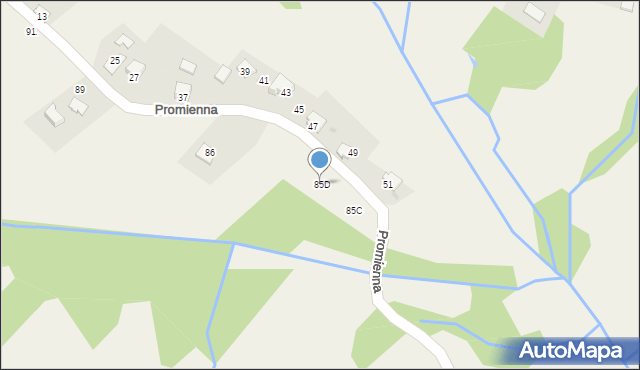 Stanisław Górny, Stanisław Górny, 85D, mapa Stanisław Górny