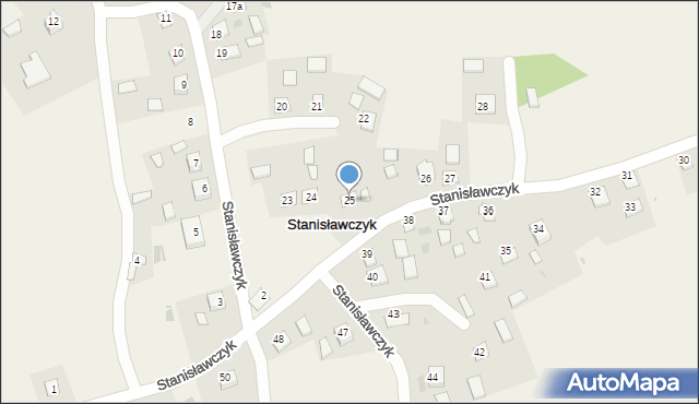 Stanisławczyk, Stanisławczyk, 25, mapa Stanisławczyk