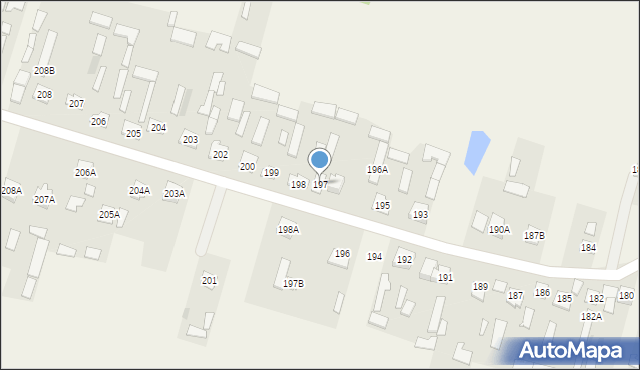 Stanisławice, Stanisławice, 197, mapa Stanisławice