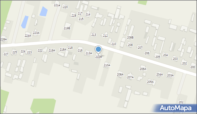 Stanisławice, Stanisławice, 212A, mapa Stanisławice