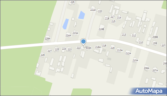 Stanisławice, Stanisławice, 221, mapa Stanisławice