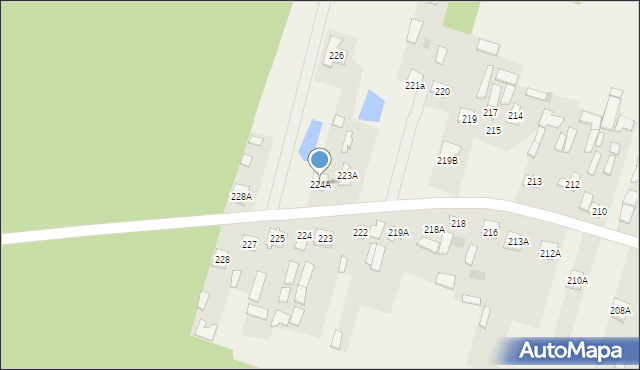 Stanisławice, Stanisławice, 224A, mapa Stanisławice