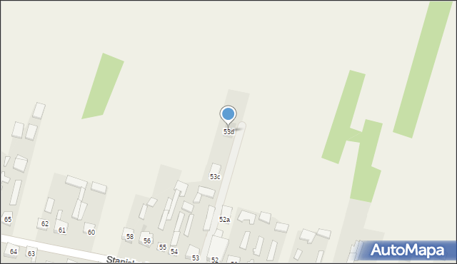 Stanisławice, Stanisławice, 53d, mapa Stanisławice