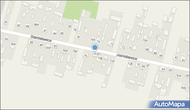 Stanisławice, Stanisławice, 75, mapa Stanisławice