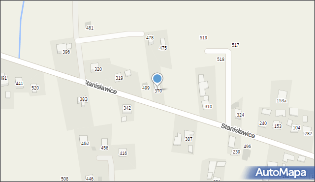 Stanisławice, Stanisławice, 370, mapa Stanisławice