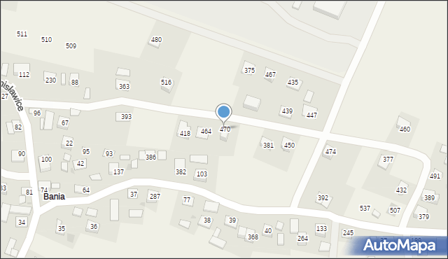 Stanisławice, Stanisławice, 470, mapa Stanisławice