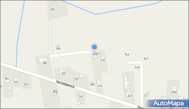 Stanisławice, Stanisławice, 478, mapa Stanisławice