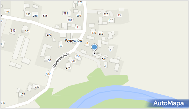Stanisławice, Stanisławice, 5, mapa Stanisławice