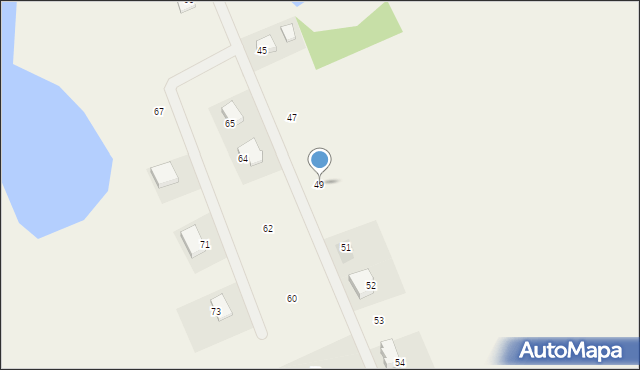 Stanisławie, Stanisławie, 49, mapa Stanisławie