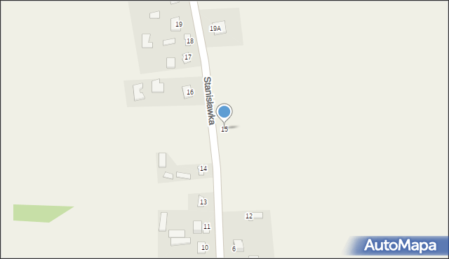 Stanisławka, Stanisławka, 15, mapa Stanisławka