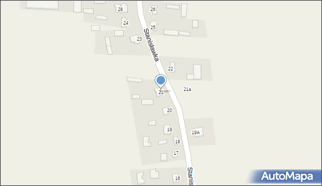 Stanisławka, Stanisławka, 21, mapa Stanisławka