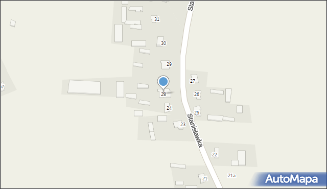 Stanisławka, Stanisławka, 28, mapa Stanisławka