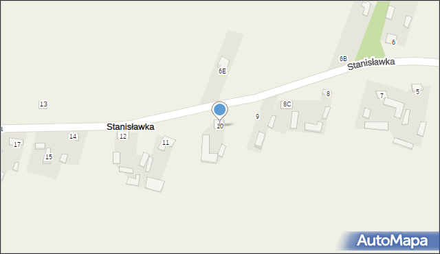 Stanisławka, Stanisławka, 10, mapa Stanisławka