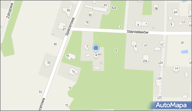 Stanisławów, Stanisławów, 4, mapa Stanisławów