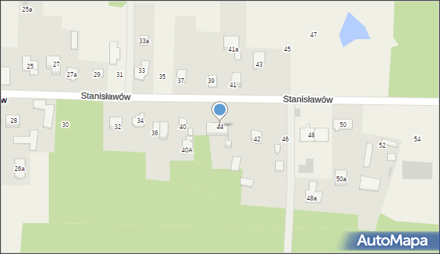 Stanisławów, Stanisławów, 44, mapa Stanisławów