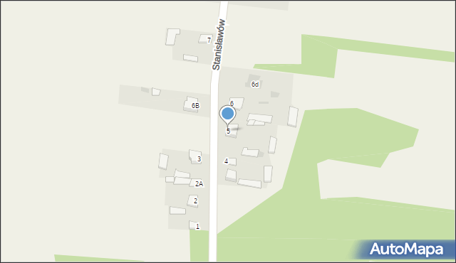 Stanisławów, Stanisławów, 5, mapa Stanisławów