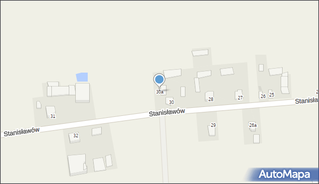 Stanisławów, Stanisławów, 30a, mapa Stanisławów