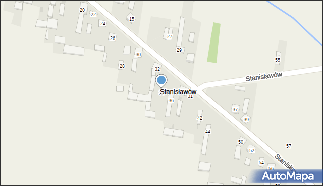 Stanisławów, Stanisławów, 34, mapa Stanisławów