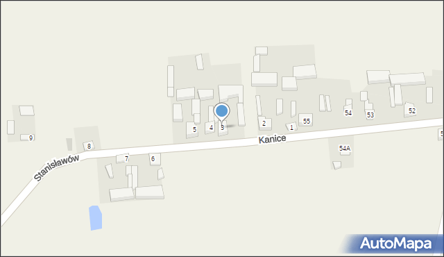 Stanisławów, Stanisławów, 3, mapa Stanisławów