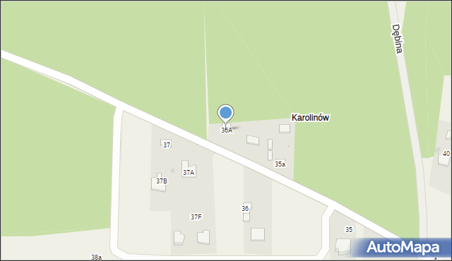 Stanisławów, Stanisławów, 36A, mapa Stanisławów