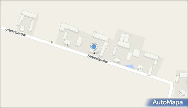 Stanisławów, Stanisławów, 4, mapa Stanisławów
