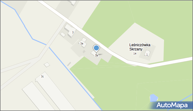 Stanisławów Skrzański, Stanisławów Skrzański, 3a, mapa Stanisławów Skrzański