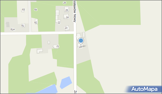 Stanisławów Stary, Stanisławów Stary, 1b, mapa Stanisławów Stary