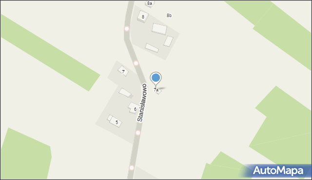 Stanisławowo, Stanisławowo, 7a, mapa Stanisławowo