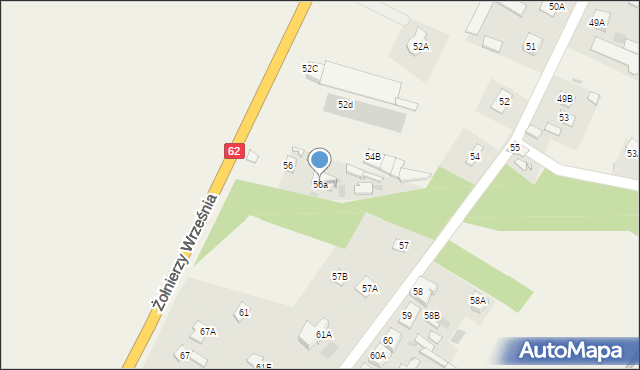 Stanisławowo, Stanisławowo, 56a, mapa Stanisławowo