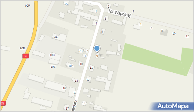 Stanisławowo, Stanisławowo, 9, mapa Stanisławowo