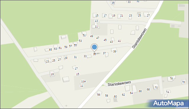 Stanisławowo, Stanisławowo, 35, mapa Stanisławowo