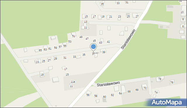Stanisławowo, Stanisławowo, 37, mapa Stanisławowo