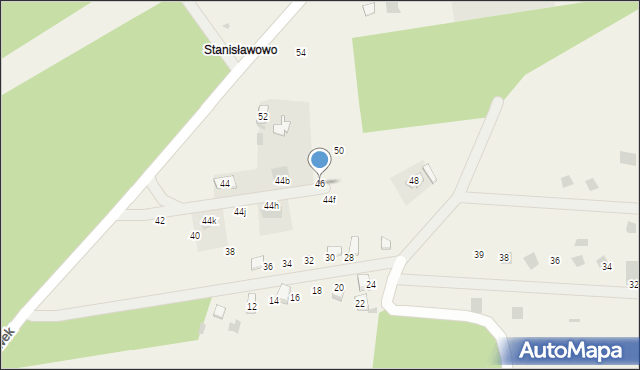 Stanisławowo, Stanisławowo, 46, mapa Stanisławowo