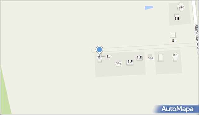 Stanisławowo, Stanisławowo, 31I, mapa Stanisławowo